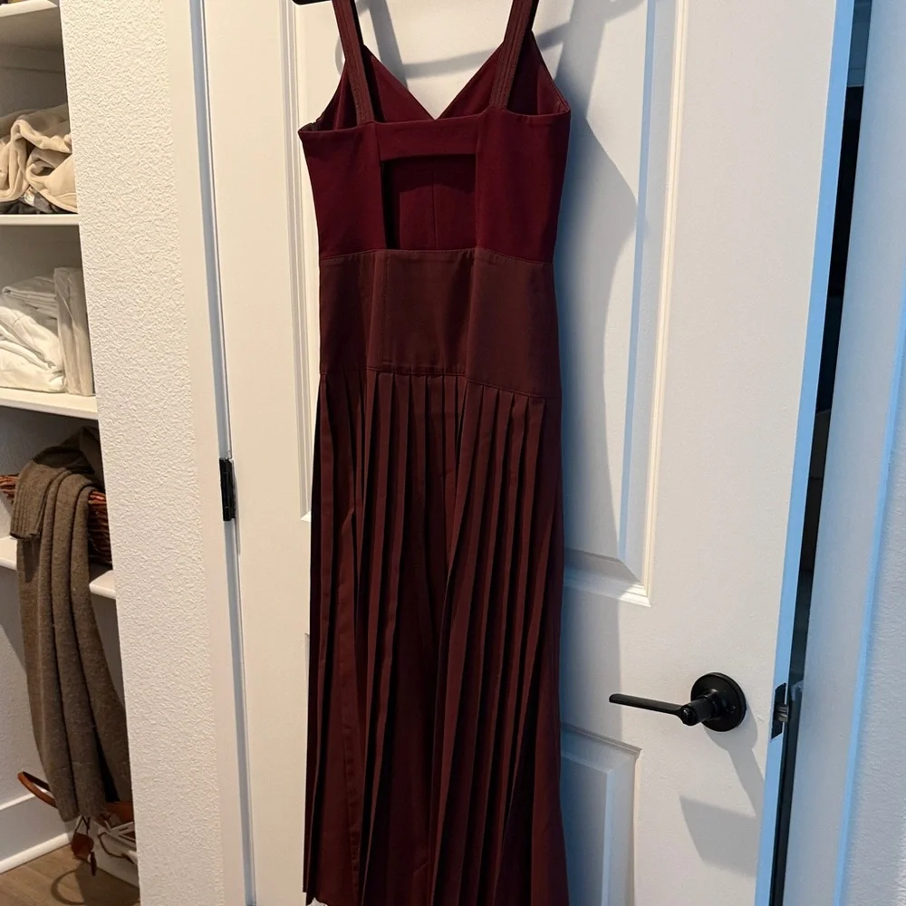 La Ligne Burgundy Maxi Dress - Picture 5 of 6
